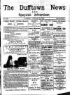 Dufftown News and Speyside Advertiser Saturday 29 January 1910 Page 1