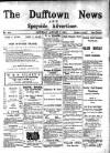 Dufftown News and Speyside Advertiser Saturday 07 January 1911 Page 1