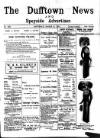 Dufftown News and Speyside Advertiser Saturday 11 March 1911 Page 1
