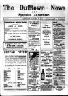 Dufftown News and Speyside Advertiser Saturday 17 January 1914 Page 1