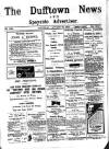 Dufftown News and Speyside Advertiser Saturday 23 January 1915 Page 1
