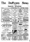 Dufftown News and Speyside Advertiser Saturday 10 April 1915 Page 1