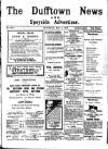 Dufftown News and Speyside Advertiser Saturday 08 May 1915 Page 1
