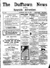 Dufftown News and Speyside Advertiser Saturday 24 July 1915 Page 1