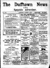 Dufftown News and Speyside Advertiser Saturday 07 August 1915 Page 1