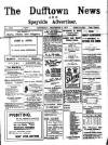 Dufftown News and Speyside Advertiser Saturday 08 December 1917 Page 1