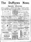 Dufftown News and Speyside Advertiser Saturday 02 March 1918 Page 1