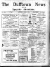 Dufftown News and Speyside Advertiser Saturday 01 June 1918 Page 1