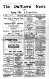 Dufftown News and Speyside Advertiser Saturday 25 June 1921 Page 1