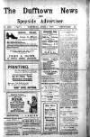 Dufftown News and Speyside Advertiser Saturday 01 April 1922 Page 1