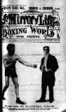 Boxing World and Mirror of Life Saturday 18 October 1913 Page 1