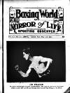 Boxing World and Mirror of Life Saturday 20 March 1920 Page 1