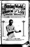 Boxing World and Mirror of Life Saturday 29 January 1921 Page 1