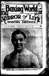 Boxing World and Mirror of Life Saturday 05 March 1921 Page 1