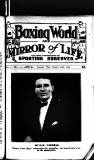 Boxing World and Mirror of Life Saturday 19 March 1921 Page 1