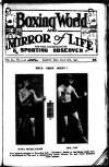 Boxing World and Mirror of Life Saturday 23 July 1921 Page 1