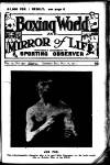 Boxing World and Mirror of Life Saturday 01 October 1921 Page 1