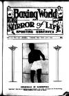 Boxing World and Mirror of Life Saturday 30 September 1922 Page 1