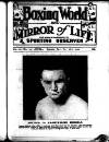 Boxing World and Mirror of Life Saturday 28 October 1922 Page 1