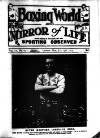 Boxing World and Mirror of Life Saturday 13 January 1923 Page 1