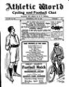 Athletic Chat Wednesday 22 April 1908 Page 1