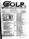 Golf Friday 30 October 1891 Page 1