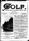 Golf Friday 04 May 1894 Page 1