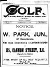 Golf Tuesday 17 July 1894 Page 1