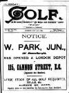 Golf Tuesday 24 July 1894 Page 1