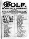 Golf Friday 03 December 1897 Page 1