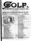 Golf Friday 10 December 1897 Page 1