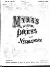 Myra's Journal of Dress and Fashion Wednesday 01 October 1879 Page 1