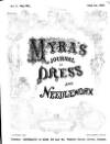Myra's Journal of Dress and Fashion Thursday 01 July 1880 Page 1