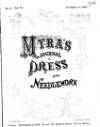 Myra's Journal of Dress and Fashion Monday 01 November 1880 Page 1