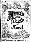 Myra's Journal of Dress and Fashion Thursday 01 May 1884 Page 1