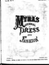 Myra's Journal of Dress and Fashion Wednesday 01 July 1885 Page 1
