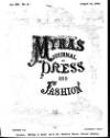 Myra's Journal of Dress and Fashion Sunday 01 August 1886 Page 1