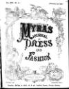 Myra's Journal of Dress and Fashion Tuesday 01 February 1887 Page 1