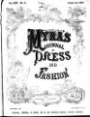 Myra's Journal of Dress and Fashion Monday 01 August 1887 Page 1
