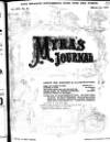 Myra's Journal of Dress and Fashion Saturday 01 March 1890 Page 1