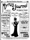 Myra's Journal of Dress and Fashion Sunday 01 April 1900 Page 1