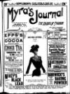 Myra's Journal of Dress and Fashion Saturday 01 September 1900 Page 1