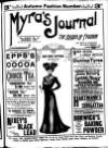Myra's Journal of Dress and Fashion Monday 01 October 1900 Page 1