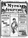 Myra's Journal of Dress and Fashion Saturday 01 February 1902 Page 1