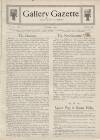 Gallery Gazette Saturday 01 October 1921 Page 1