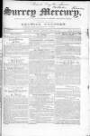 Surrey Mercury Tuesday 25 May 1847 Page 1