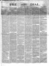 Dial Saturday 02 May 1863 Page 1