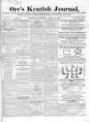 Orr's Kentish Journal Saturday 07 April 1860 Page 1