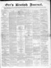 Orr's Kentish Journal Saturday 28 December 1861 Page 1