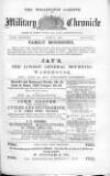 Wellington Gazette and Military Chronicle Wednesday 15 June 1870 Page 1